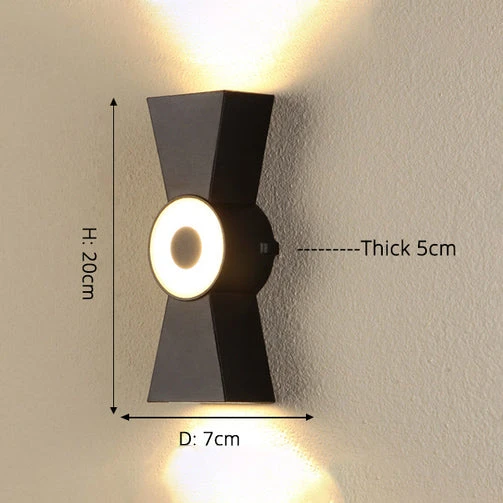 Applique Murale Design LED Résistant à L'humidité Aliénor 17 Applique Murale Design LED Résistant à L'humidité Aliénor – Image 15