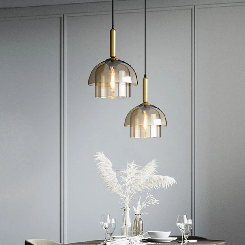 Suspension Moderne Avec Plusieurs Dômes En Verre Rowan 4 Suspension Moderne Avec Plusieurs Dômes En Verre Rowan – Image 2