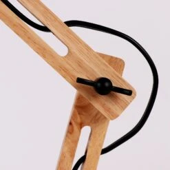 Lampe De Bureau Moderne En Bois Articulée Vaz -Lumeers Boutique product image 1991656335