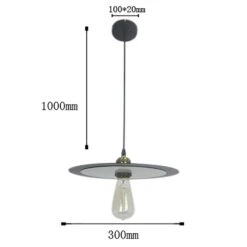 Suspension Industrielle Avec Abat-jour Circulaire Et Plat Oxaly 7 Suspension Industrielle Avec Abat-jour Circulaire Et Plat Oxaly -Lumeers Boutique product image 219429508