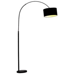 Lampadaire Moderne Abat-jour Arrondi En Tissu Steel -Lumeers Boutique product image 221924961 c94f6c28 9dfc 44f2 8b2c 443da5b651a7