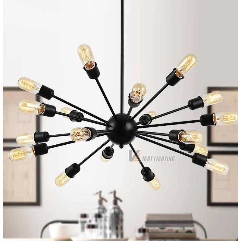 Lustre Design Boule Et Bras Métal Teto 4 Lustre Design Boule Et Bras Métal Teto – Image 2