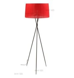 Lampadaire Avec Pieds Croisés Et Abat Jour En Tissu Rouge Nordic -Lumeers Boutique product image 405693522 5436ab89 ce7e 4ddb ad54 34eb3fd648e2