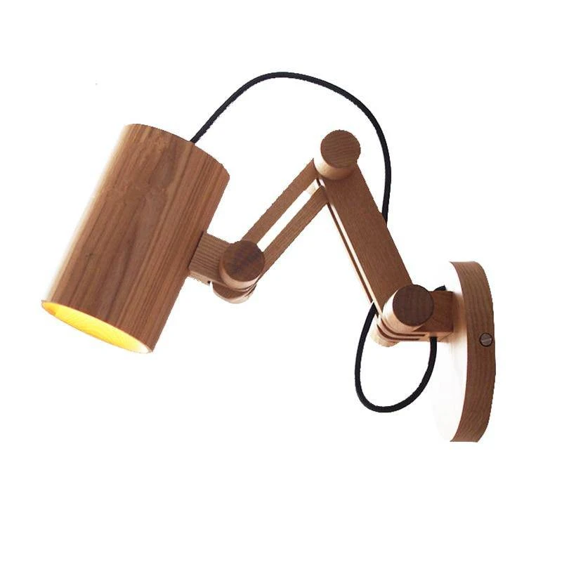 Applique Murale LED Ajustable En Bois Avec Spot 6 Applique Murale LED Ajustable En Bois Avec Spot – Image 4