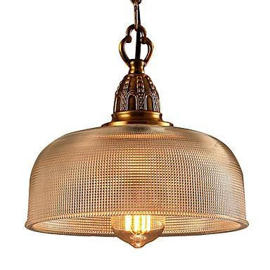 Suspension Antique Rustique Dorée à LED American Industriel 4 Suspension Antique Rustique Dorée à LED American Industriel – Image 2
