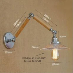 Applique Murale LED Ajustable Art Deco Chromée, Bois Et Verre 13 Applique Murale LED Ajustable Art Deco Chromée, Bois Et Verre -Lumeers Boutique product image 479048477 291c1331 8efc 4e17 8949 453f84181c99