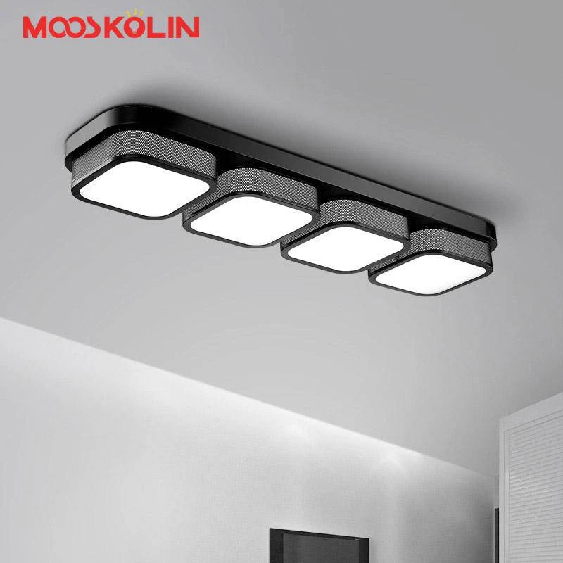 Plafonnier LED Moderne Avec Carrés Lumineux Corridor 4 Plafonnier LED Moderne Avec Carrés Lumineux Corridor – Image 2