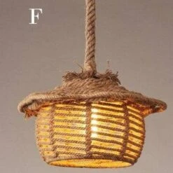 Suspension Rustique LED Avec Abat-jour De Plusieurs Formes Et Cordage 16 Suspension Rustique LED Avec Abat-jour De Plusieurs Formes Et Cordage -Lumeers Boutique product image 594562361 db3a6344 d963 46aa a32c 58fc3822dd05