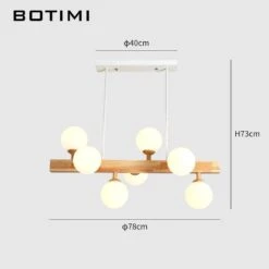 Lustre LED En Bois Avec Lampe Dans Boule En Verre -Lumeers Boutique product image 748521656 b17b6bc6 027b 4598 a3d3 a93cee41b418