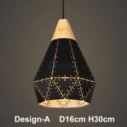 Suspension LED En Bois Vintage -Lumeers Boutique product image 749809811 b487f0d8 2625 4bd1 9a48 68eecac5c2c1