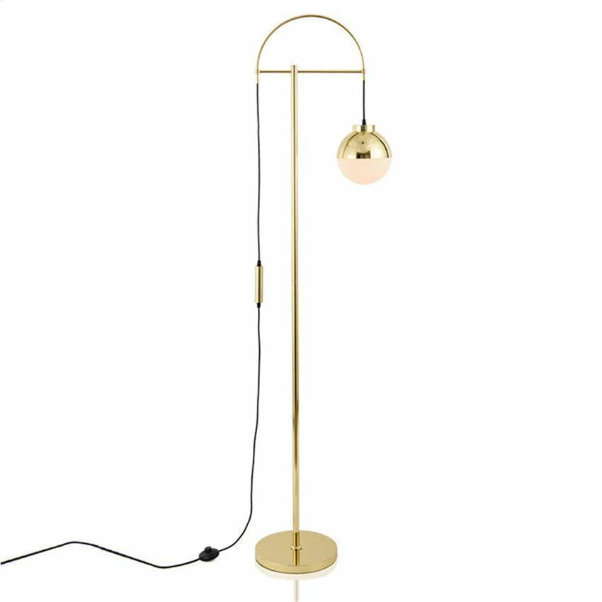 Lampadaire Design LED Doré Moderne Iron 5 Lampadaire Design LED Doré Moderne Iron – Image 3