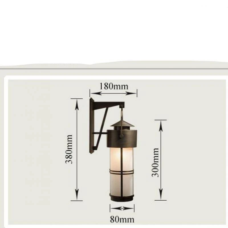 Applique Extérieur Lanterne Vintage Park 5 Applique Extérieur Lanterne Vintage Park – Image 3
