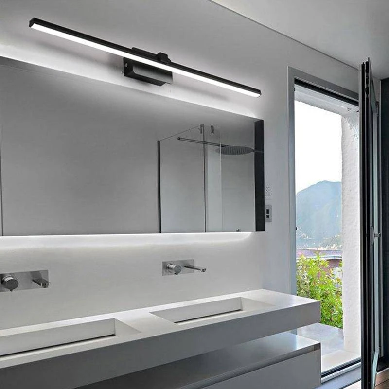 Applique Murale Pour Miroir Salle De Bain Barre En Aluminium 5 Applique Murale Pour Miroir Salle De Bain Barre En Aluminium – Image 3