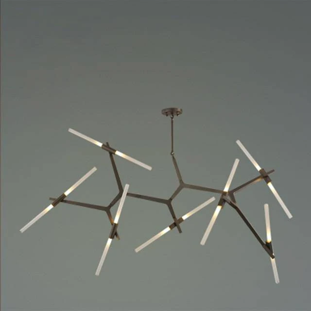 Lustre Design Scandinave Avec Plusieurs Branches En Tube 11 Lustre Design Scandinave Avec Plusieurs Branches En Tube – Image 9