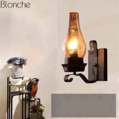 Applique Murale En Métal Et Abat-jour En Verre Retro Kerosene 10 Applique Murale En Métal Et Abat-jour En Verre Retro Kerosene -Lumeers Boutique product image 842207971 0da38359 77d6 462b b8db 6a762489d41a