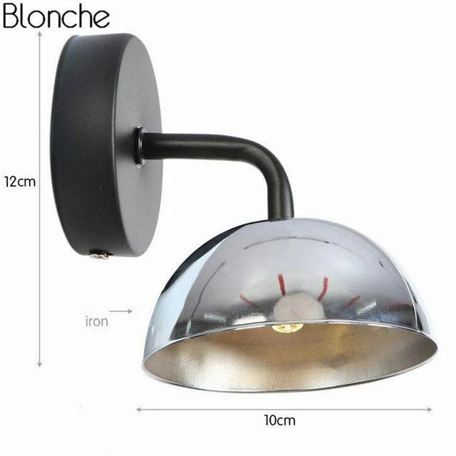 Applique Murale LED Abat-jour Vintage Loft 4 Applique Murale LED Abat-jour Vintage Loft – Image 2