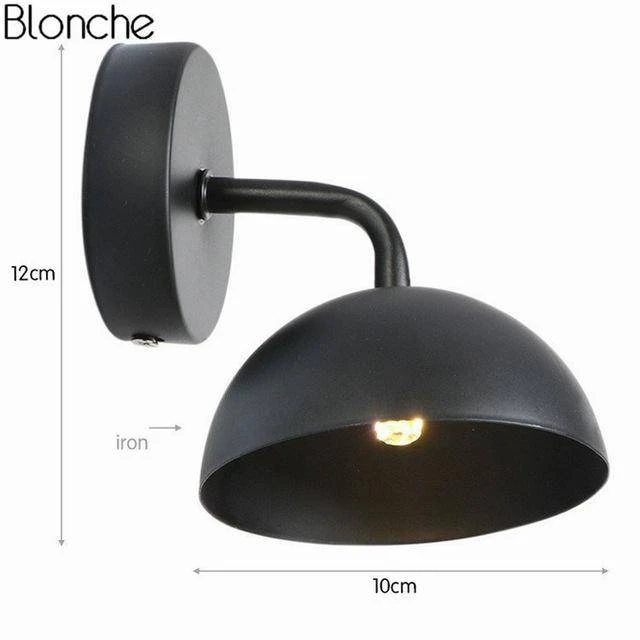 Applique Murale LED Abat-jour Vintage Loft 7 Applique Murale LED Abat-jour Vintage Loft – Image 5