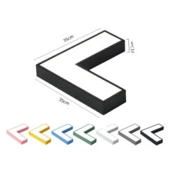 Plafonnier Design LED Angle Droit Arrow 24 Plafonnier Design LED Angle Droit Arrow -Lumeers Boutique product image 864272649