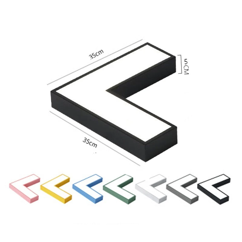 Plafonnier Design LED Angle Droit Arrow 12 Plafonnier Design LED Angle Droit Arrow – Image 10