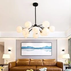 Lustre Industriel Avec Plusieurs Boules De Verre Foyer -Lumeers Boutique product image 878744612 fc4070c2 553c 400c 810d 11928ddc35f1