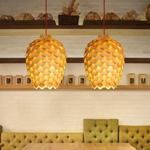 Suspension Design En Bois Fleur Avec Pétales Chiba 5 Suspension Design En Bois Fleur Avec Pétales Chiba – Image 3