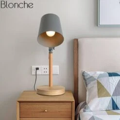 Lampe à Poser En Bois Ajustable Avec Abat-jour Coloré -Lumeers Boutique product image 919365605 01131449 b4d8 4e45 ba98 2080ff2538a3