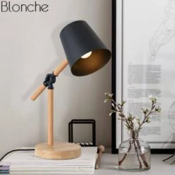 Lampe à Poser En Bois Ajustable Avec Abat-jour Coloré -Lumeers Boutique product image 919365606 2b1974f9 e050 4b8c a0d6 a8108c5cae63