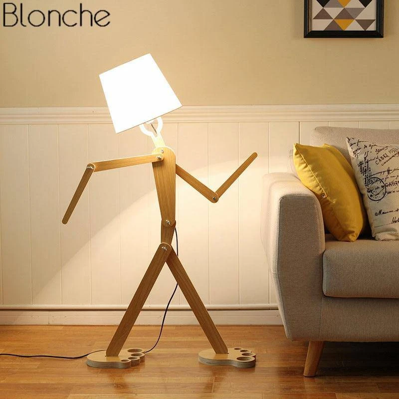Lampadaire Bonhomme Moderne à LED 4 Lampadaire Bonhomme Moderne à LED – Image 2