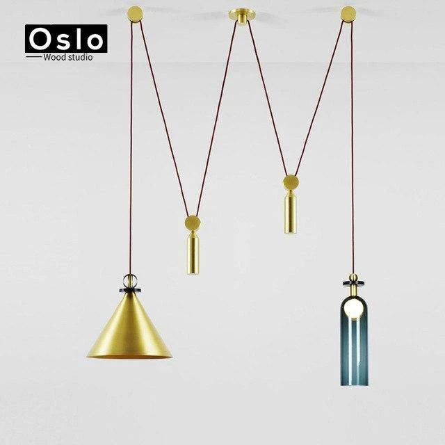 Suspension En Métal Avec Long Fil Oslo 4 Suspension En Métal Avec Long Fil Oslo – Image 2