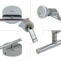 Barre à 4 Spots LED Chromée -Lumeers Boutique product image 919412947 a317b9d9 7dd5 447c a65b 62a6839f77ec
