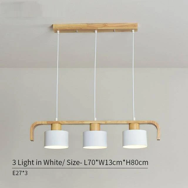 Suspension Moderne à LED En Bois Et Abat-jour (plusieurs Couleurs) 9 Suspension Moderne à LED En Bois Et Abat-jour (plusieurs Couleurs) – Image 7