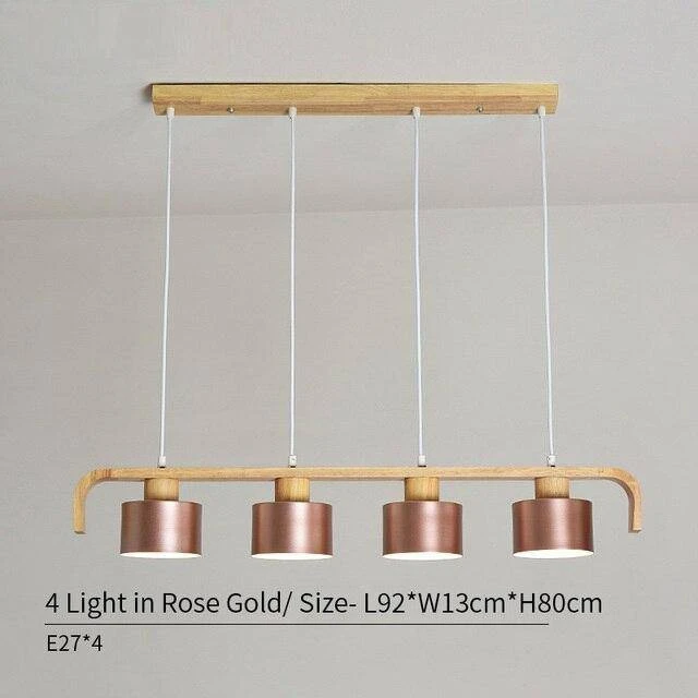 Suspension Moderne à LED En Bois Et Abat-jour (plusieurs Couleurs) 14 Suspension Moderne à LED En Bois Et Abat-jour (plusieurs Couleurs) – Image 12