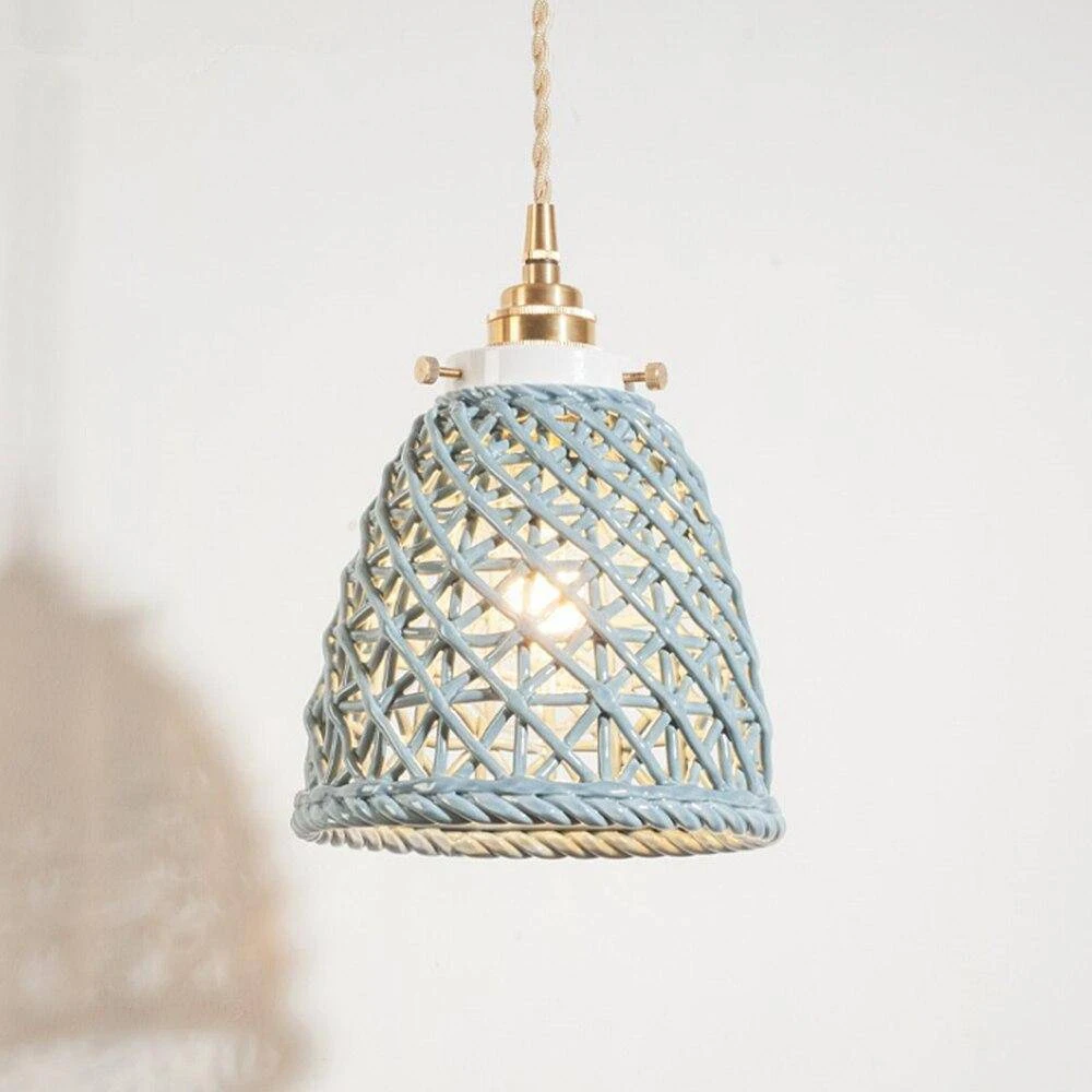 Suspension Design à LED Abat-jour En Céramique Colorée Festival 4 Suspension Design à LED Abat-jour En Céramique Colorée Festival – Image 2