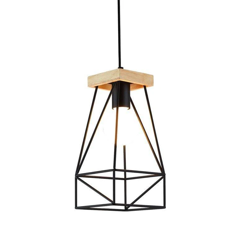 Suspension Design LED En Cage Métal Colorée Style Scandinave 8 Suspension Design LED En Cage Métal Colorée Style Scandinave – Image 6