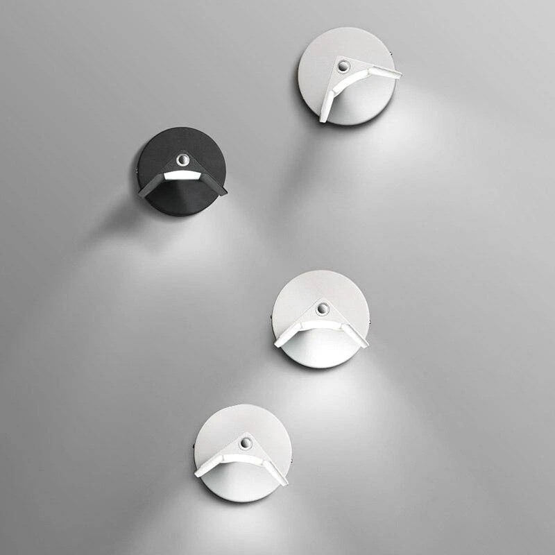 Applique Murale Design à LED En Métal Aux Formes Géométriques 4 Applique Murale Design à LED En Métal Aux Formes Géométriques – Image 2