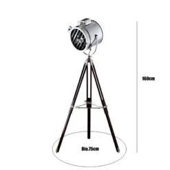 Lampadaire Tripode à Spot Retro Chromé Studio -Lumeers Boutique product image 979834471 eb3c8e47 52f9 45d6 a6ae 2472ba9a802c