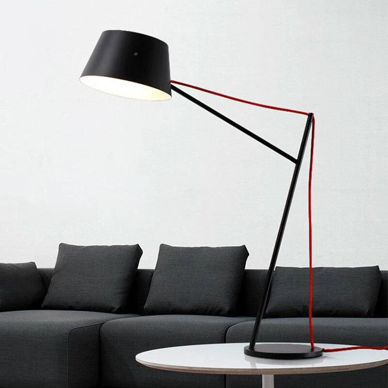 Lampadaire Design Noir Long 6 Lampadaire Design Noir Long – Image 4