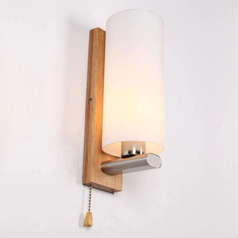 Applique Murale En Bois Et Abat-jour En Verre Ashtree 7 Applique Murale En Bois Et Abat-jour En Verre Ashtree – Image 5