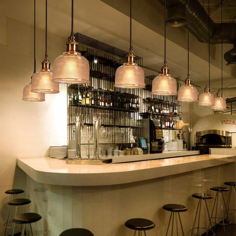 Suspension Design En Verre Grainé Style Industriel Bowl 4 Suspension Design En Verre Grainé Style Industriel Bowl – Image 2