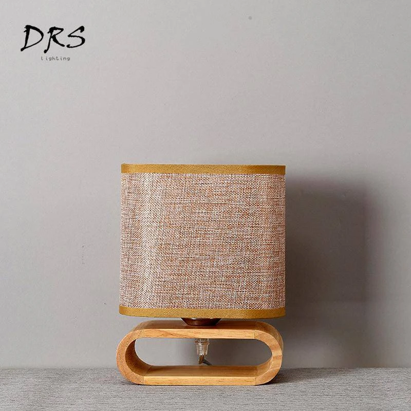 Lampe De Chevet En Bois Avec Abat-jour Wedding 6 Lampe De Chevet En Bois Avec Abat-jour Wedding – Image 4