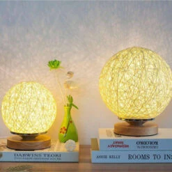 Lampe De Chevet Boule En Bois -Lumeers Boutique product image 983304461 66070d25 aa2e 4900 af8b 4dc4c56398ce