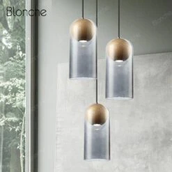 Suspension Design LED En Verre Et Bois Style Industriel 11 Suspension Design LED En Verre Et Bois Style Industriel -Lumeers Boutique product image 987028375 3247cec6 0939 483b b1aa 4d7bc630f046