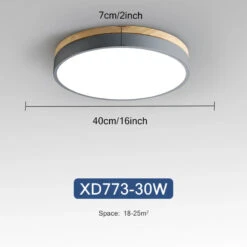 Rond 7 Couleurs Nordique LED Plafonniers Pour Salon Chambre Plafonniers En Bois 3 Lumières Couleur Réglable Couloir Balcon -Lumeers Boutique rond 7 couleurs nordique led plafonniers pour salon chambre plafonniers en bois 3 lumi res couleur r glable couloir balcon 7