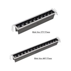 Spot Moderne LED Rectangulaire Encastrable Balvin -Lumeers Boutique spot moderne led rectangulaire encastrable balvin dime