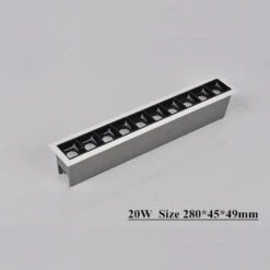 Spot Moderne LED Rectangulaire Encastrable Balvin -Lumeers Boutique spot moderne led rectangulaire encastrable balvin dimm