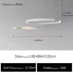Suspension Circulaire Simple Et Moderne -Lumeers Boutique suspension circulaire simple et moderne 8