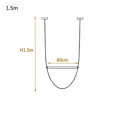 Suspension Cuir Styliste Italien Cloche Corde Escalier 12 Suspension Cuir Styliste Italien Cloche Corde Escalier – Image 10