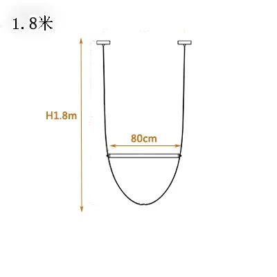 Suspension Cuir Styliste Italien Cloche Corde Escalier 14 Suspension Cuir Styliste Italien Cloche Corde Escalier – Image 12