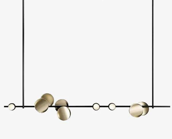 Suspension Design à LED Avec Tuile En Métal Style Shining 11 Suspension Design à LED Avec Tuile En Métal Style Shining – Image 9