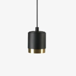 Suspension Design LED Avec Touche Doré Sheffield
